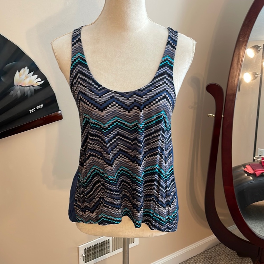 Breezy open back tank